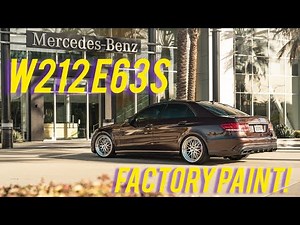Derrick's 2016 W212 E63S - Designo Paint!