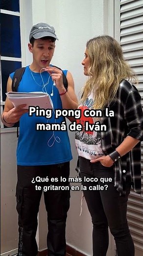 Ping pong with Ivan's mom