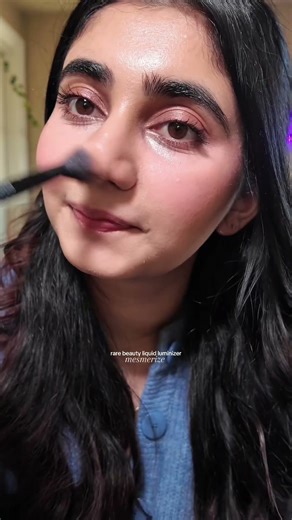 the shine✨ Beauty rare beauty liquid luminizer highlighter mesmerize #rarebeauty #highlighter