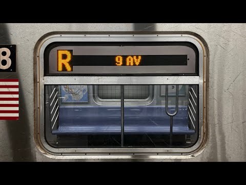 On board a 9th Avenue bound R160 R train from Forest Hills-71st Avenue to 9th Avenue