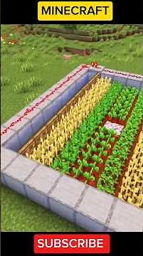 I Built An Automatic Redstone Farm In Minecraft! #MinecraftTutorial, #MinecraftBuilding