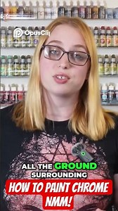 A really quick and dirty how to paint chrome NMM! #Warhammer