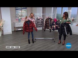 G by Giuliana Puffer Jacket with Removable Hood