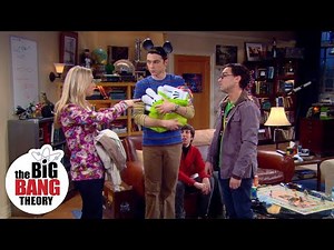 Penny and Leonard Share Custody of Sheldon | The Big Bang Theory