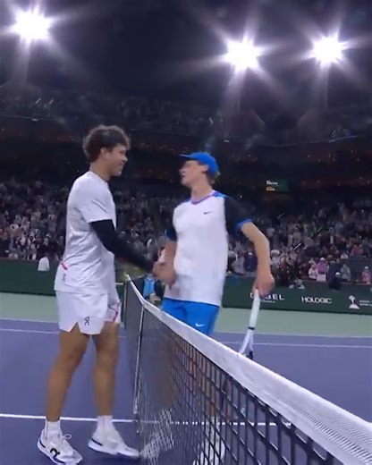 High-octane hitting 🔥 🎥: Jannik Sinner vs Ben Shelton, 2024 #TennisParadise | BNP Paribas Open