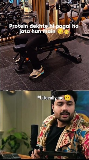 Protein shake dekhte hi mera inner beast activate ho jata hai. 🦍🥤#gym #fitness #proteinshake #fyp