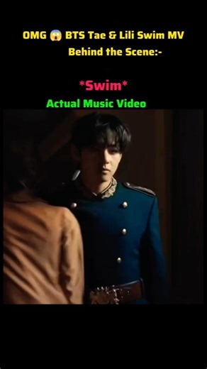 Taehyung & Lili Swim MV V/S Behind the scenes 🤯#bts#v#btsmember #taehyung #btsarmy #btsshorts#jk#ot7