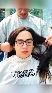 W8 for result ✂️ Long haircut transformation | hairstyle #longhair #haircut #hairstyle