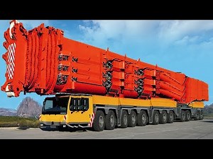 Extreme Dangerous Transport Skills Operations Oversize Truck, World Biggest Heavy Equipment Machine
