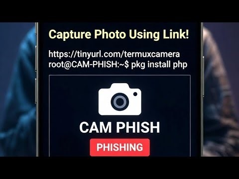 CamPhish Tool Termux 2025 — Full Installation & Camera Capture Demo | Cyber Ninja RJ