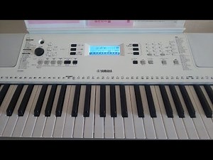 YAMAHA EZ-300 開封、設置、確認