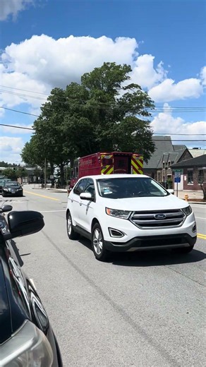 Quincy MA fire department rescue 1 responding to a medical