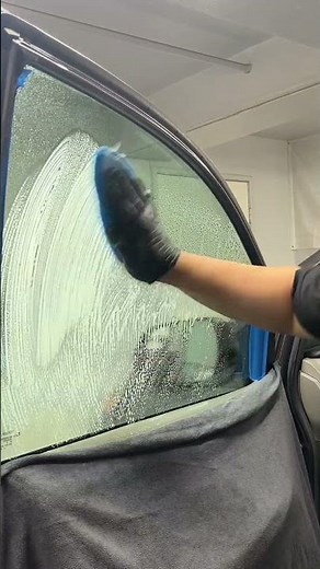 Installing 20% window tint using the 2-stage method! Best method for beginners!