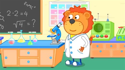 Aslan Yavrusu: Eğlenceli Çocuk Çizgi Filmi