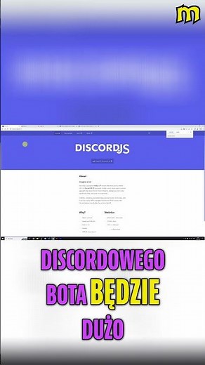 Discord JS: Prosty Start z Biblioteką do Rozwoju Botów! #shorts