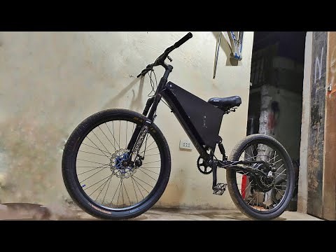 turn cheap bike into programable powerful ebike using "FLIPSKY Mini FSESC4.20 SMART"