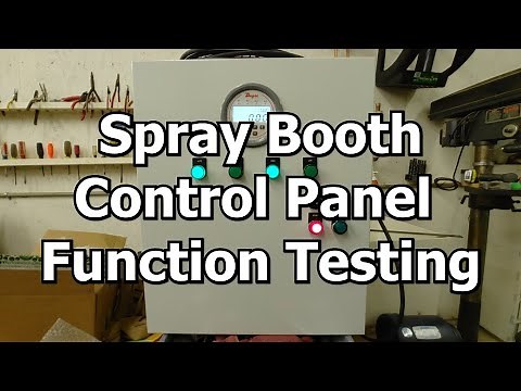 Spray Booth Control Panel # 313