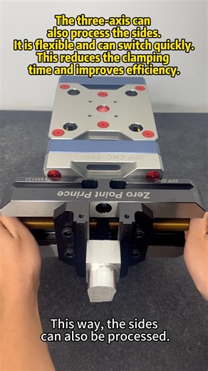 811 reactions · 48 shares | multifunction #vises #4-axis #5-axis #makers #fixture#Automation#Manufacturing#Machining#CNCMachine | Zero Point Prince | Facebook