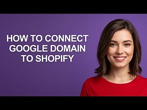 How To Connect Google Domain To Shopify - AshleyHowTo