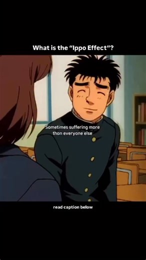 UNDISPUTED on Instagram: "The Ippo effect is because Ippo’s journey is not just about boxing — it’s about growth, humility, and self-belief & therefore he inspires people to want to be better, continue reading for explanation: 1. From Weakness to Strength – Ippo starts as a shy, bullied kid with no confidence. Watching him transform through discipline and perseverance makes viewers feel like they can overcome their own struggles too. 2. Relatable Insecurities – Even as he improves, Ippo constant