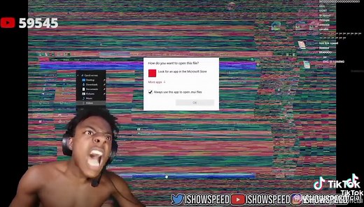 IShowSpeed Gets Hacked From Virus (Monoxide64.exe)