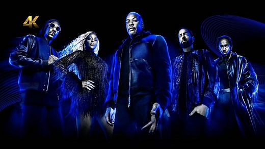 【4K纯享版】Dr. Dre, Snoop Dogg... | 2022超级碗中场表演全记录 | Super Bowl LVI Halftime Show