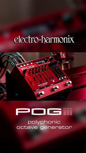 8-string Bass Effect on the POG3