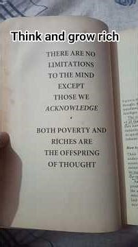 My Reviews about the Book Think and Grow ✅ Rich #thinkandgrowrich #bookworm #shortsfeed #bookreview