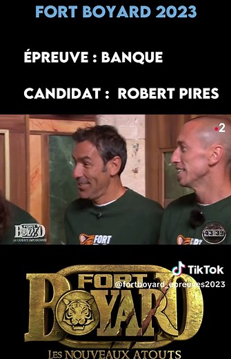 Epreuve Banque par Robert PIRES Fort Boyard 2023 #fortboyard #fortboyard2023 #robertpires