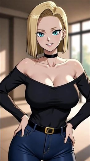 Android 18's Cute Day Out - Dragon Ball Parody Art