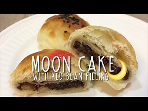 Moon Cake (with red bean filling)