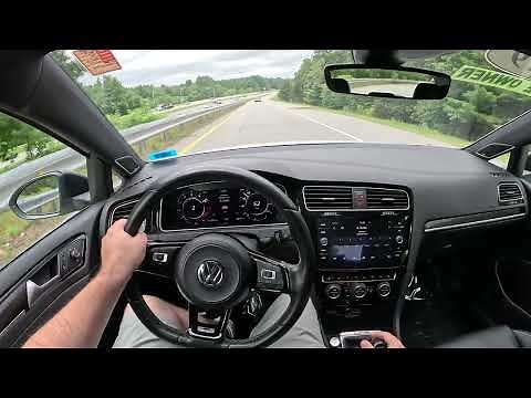 2019 Volkswagen Golf R Manual POV Test Drive/Review