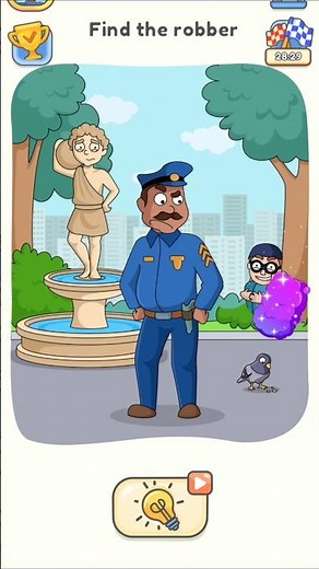 👉 Find the Robber Puzzle – Can You Spot the Thief? | Brain Test Level Challenge