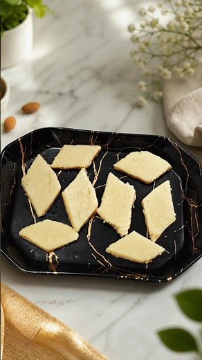 Easy and Simple Homemade Kaju Katli Recipe... watch till end follow for more videos...