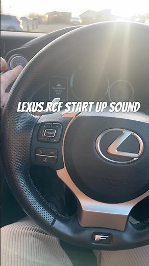 Lexus RCF start up sound #lexusrcf