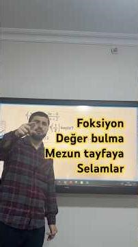 Function problem solving (Professor Celal /mathematics /function)