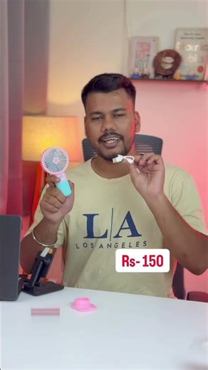 Mini Fan Portable at just ₹150 #shorts