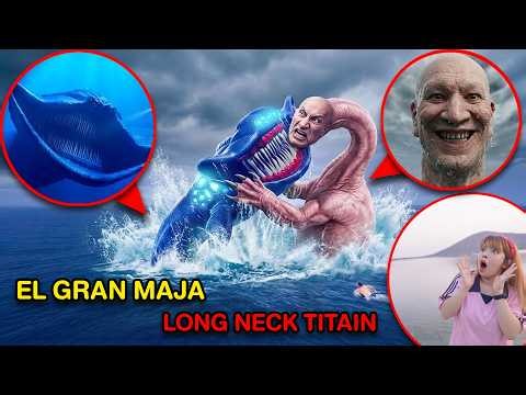 The Long-Necked Monster VS El Gran Maja: A battle in the middle of the sea. Who will win?
