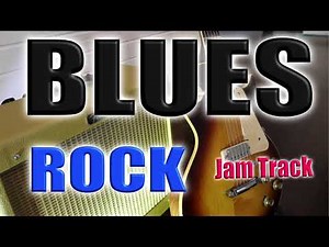 Blues Rock Backing Track - key of E