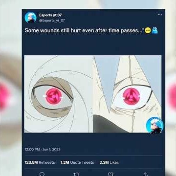 #naruto The Dark Truth of Obito Uchiha's Awakening! 💀 The Tragic Moment That Changed Naruto History🔥