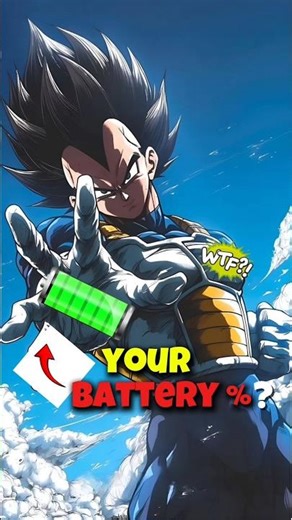 “Your % = Your Power Level… But Who Are You?”#anime#shorts