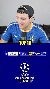 Ranking: Champions League Goal Animations! #shorts