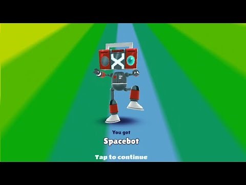Subway Surfers World Tour 2021 - Space Station -New Update - Spacebot Gameplay Fullscreen HD