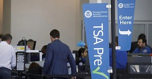 TSA PreCheck allows teens to accompany parents in security line for free