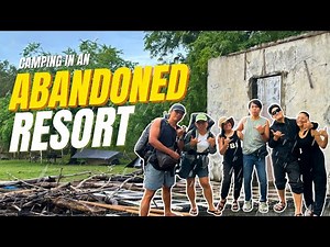 Unexpected Adventure | Stormy Overnight Camping in an Abandoned Resort in Zambales