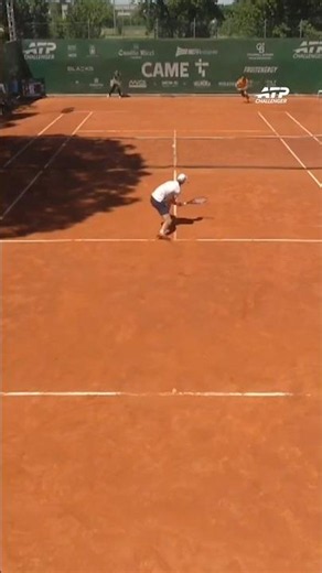 Passing shot perfection from Buvaysar Gadamauri in Cervia 💥