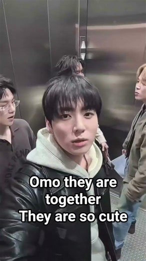 omo bts are together in lift they look so cute #bts #btsforever #btsarmy #btsfyp #foreveryone