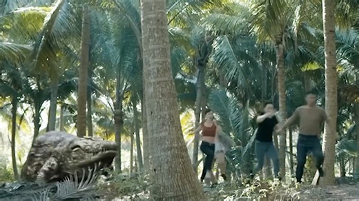 75K views · 960 reactions | The giant crocodile goes crazy and chases everyone 巨鳄发狂，怒追众人 Movie：荒岛求生之巨兽来袭 Monster Attack #荒岛求生之巨兽来袭 #玄幻 #WeTV #cdrama #movies | 企鹅爱追剧 | Facebook