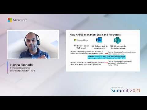 Research talk: Approximate nearest neighbor search systems at scale