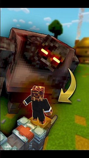 The GIANT ZOMBIE Crushed Everyone! (Part 5) 😱 #minecraft
